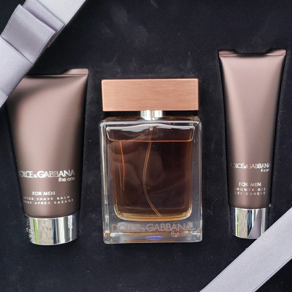 dolce and gabbana the one mens gift set